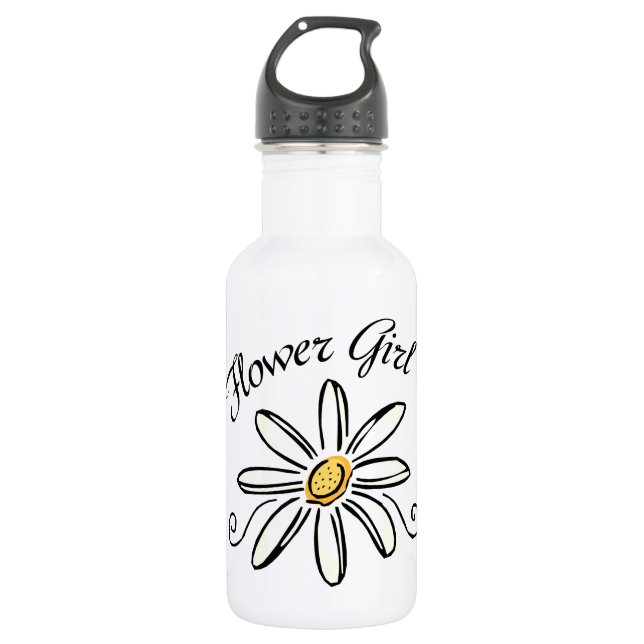Flower Girl Bridal Party 532 Ml Water Bottle (Front)
