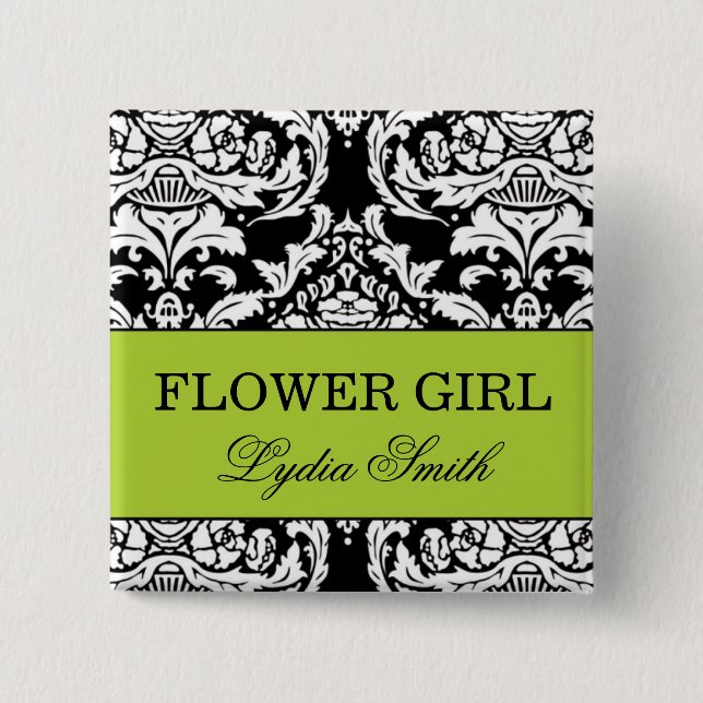 Flower Girl Button (Front)