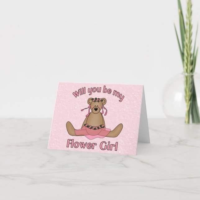 Flower Girl card (Front)