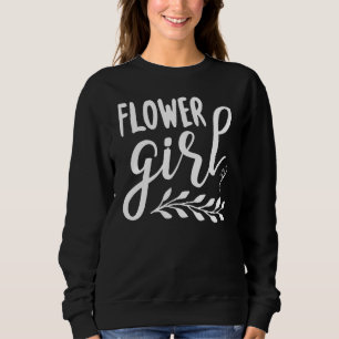 Flower Girl Cute Matching For Bachelorette Party Sweatshirt