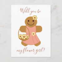Flower Girl Gingerbread | Postcard