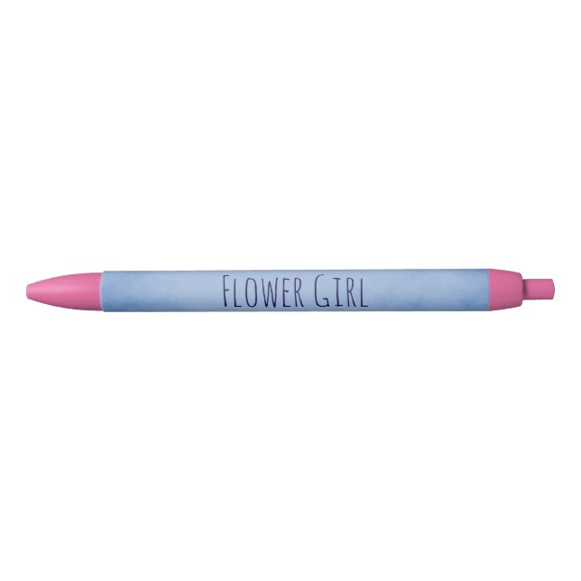 Flower Girl Harmony Black Ink Pen (Front)
