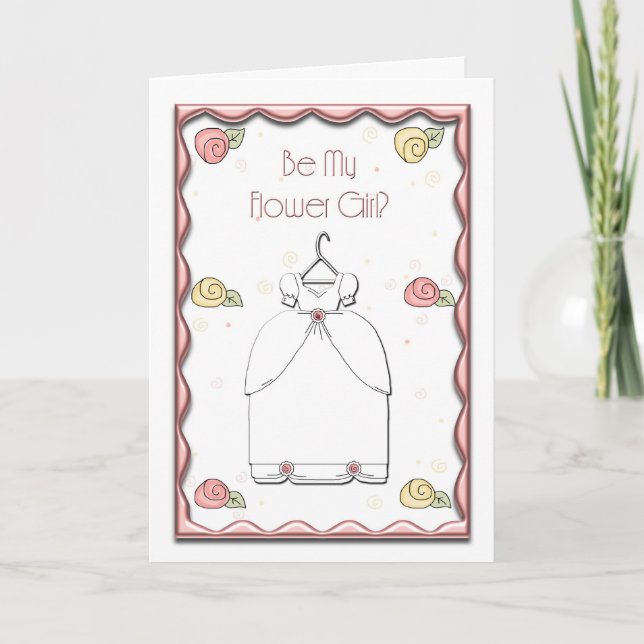 Flower Girl Invitation (Front)