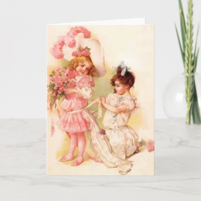 Flower Girl Note Cards (Front)