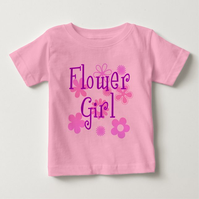 Flower Girl Products Baby T-Shirt (Front)