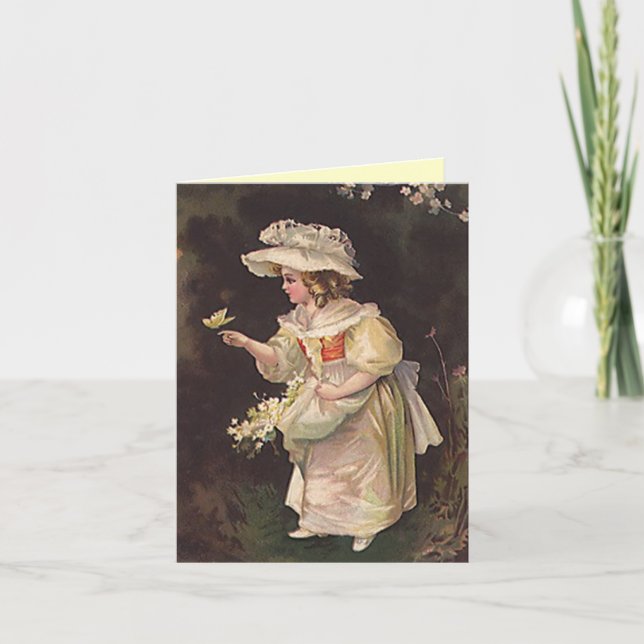 Flower Girl Request Card Cards Invite Invitation (Front)