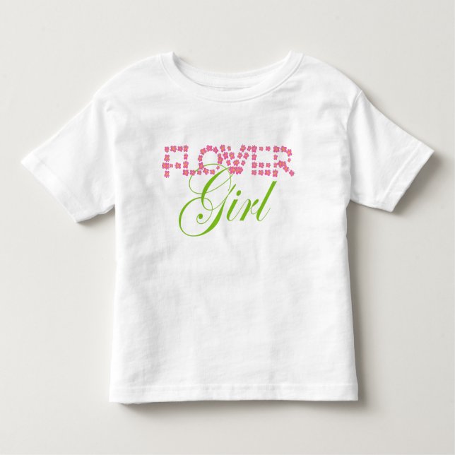 Flower Girl Toddler T-Shirt (Front)