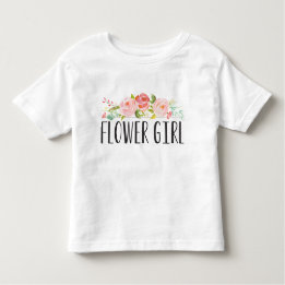Flower Girl Toddler Tee | Bridesmaid