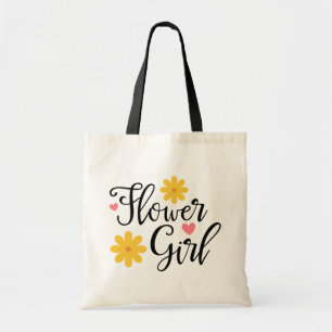 Flower Girl Tote Bag