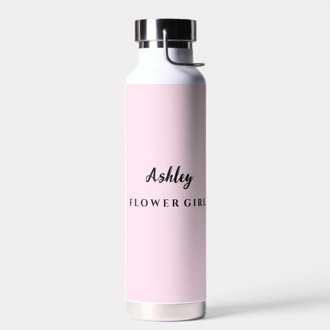 Flower Girl  Water Bottle (Left)