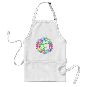 Flower Girl wreath Standard Apron