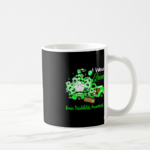 Flower Gnome Survivor Brain Disabilities Awareness Coffee Mug