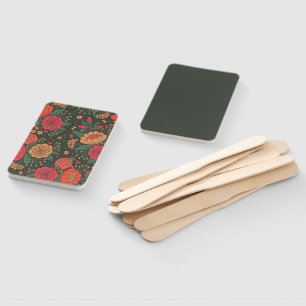 flower hand fan