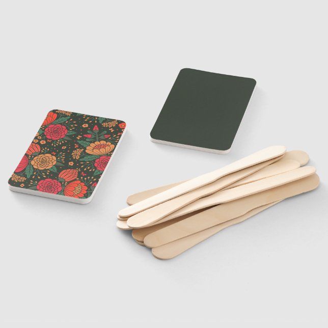 flower hand fan (Non-assembled)