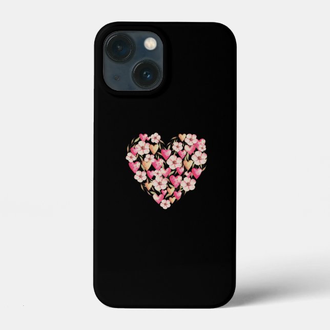 Flower Heart iphone Case  (Back)