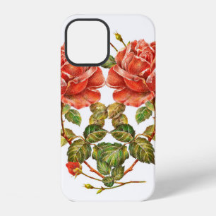 Flower heart seamless pattern iPhone 12 case
