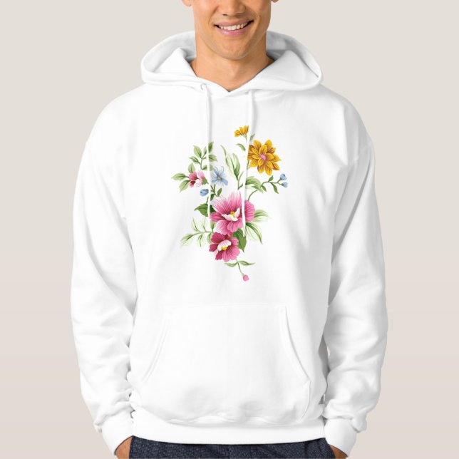 Flower Hoodie (Front)
