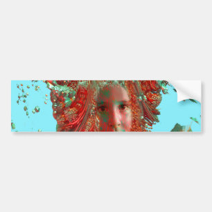 Flower Horizon Bumper Sticker