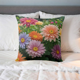 Flower Image No. 34, Floral Series, Throw Pillow