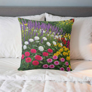 Flower Image No. 43, Floral Series, Throw Pillow
