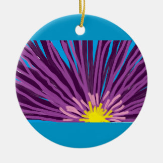 Flower in Oil Ceramic Tree Decoration