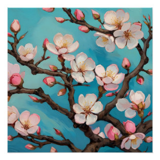 Flower in Spring Poster