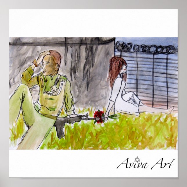 Flower in the Barrel Poster (Front)