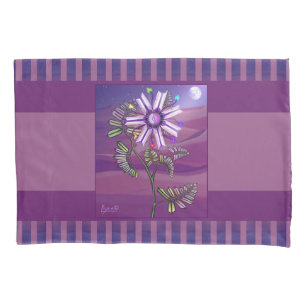 Flower in the desert duvet cover