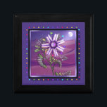 Flower in the Desert Gift Box<br><div class="desc">💜 K-pop fan art : In 2013,  on 13 06,  a seed was planted and this magical purple flower grew in the desert: look at the shapes of the 7 petals,  its 7 rainbow hearts,  and the shapes of its multiple leaves 😉</div>