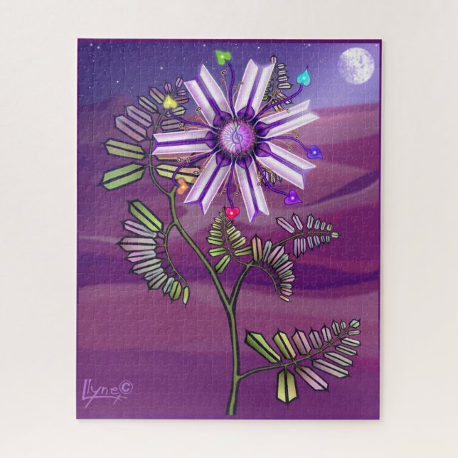 Flower in the desert Jigsaw Puzzle (Vertical)