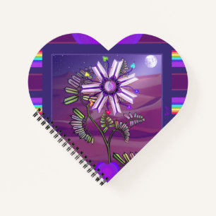 Flower in the desert Notebook
