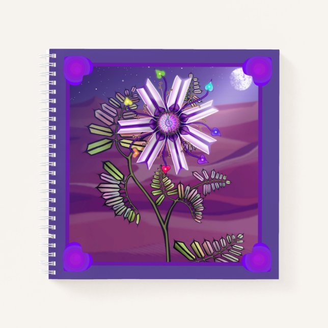 Flower in the desert notebook (Front)
