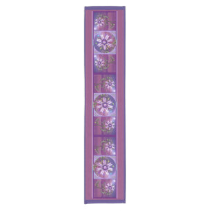 Flower in the desert short table runner