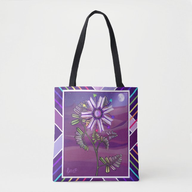 Flower in the Desert  Tote Bag (Front)