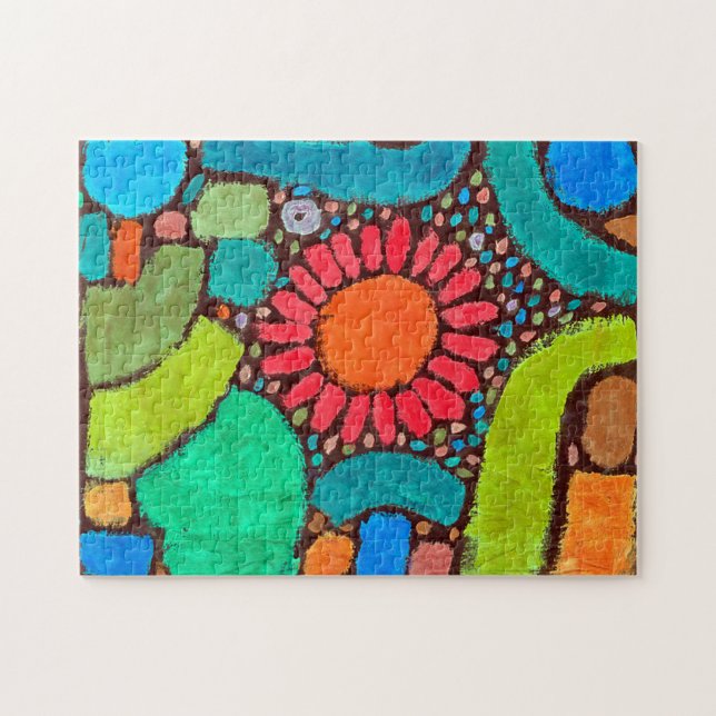Flower in the Valley, Klee Jigsaw Puzzle (Horizontal)