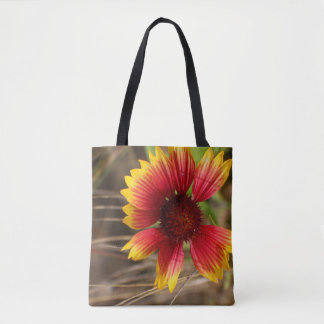 Flower in the Wind Tote Bag