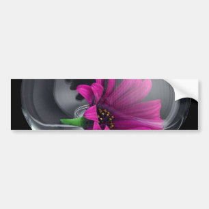 Flower in Vase Bumper Sticker