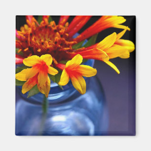Flower in Vase Magnet