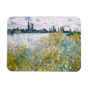 Flower Island near Vétheuil, Monet Magnet