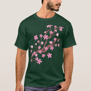 Flower Japanese Blossom Sakura Vintage T-Shirt