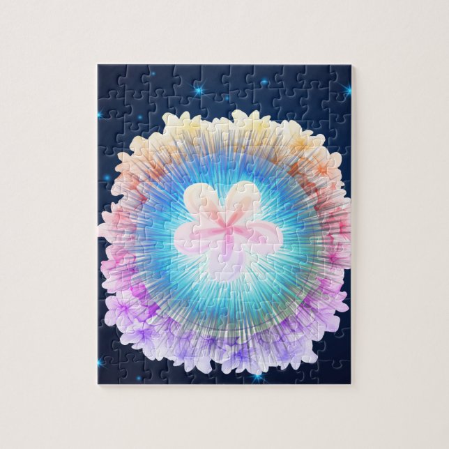 Flower  jigsaw puzzle (Vertical)