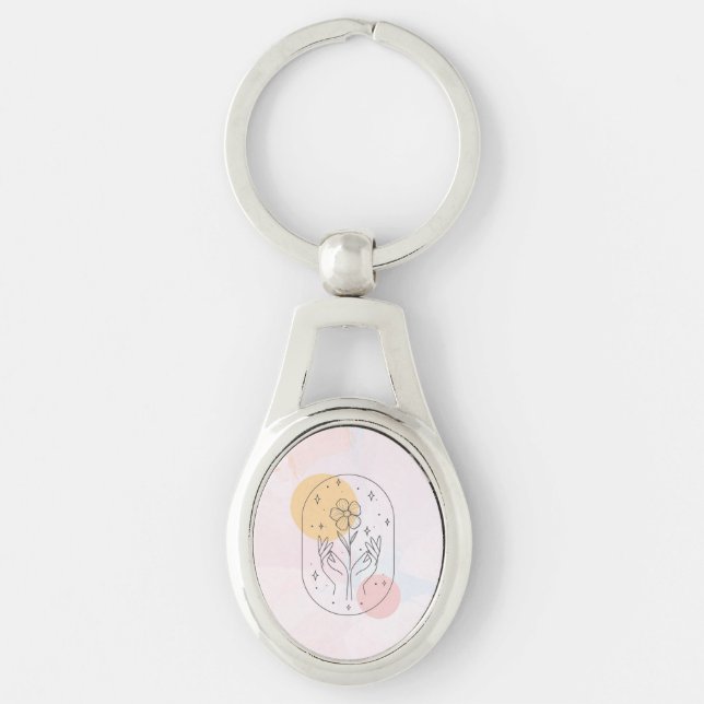 Flower Key Ring (Front)