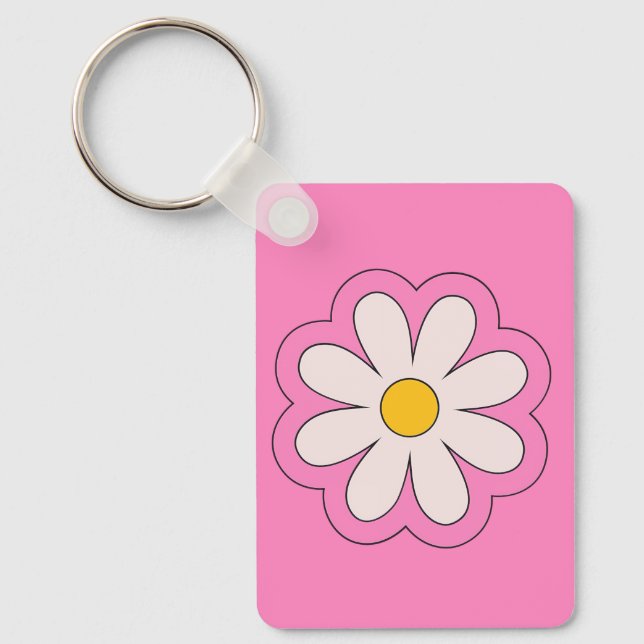 Flower Key Ring (Front)
