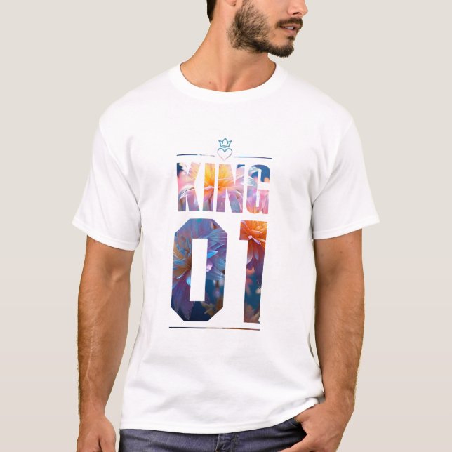 Flower King and Queen 01 T-Shirt (Front)