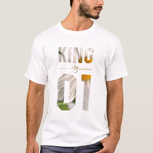 Flower King and Queen 01 T-Shirt (Front)
