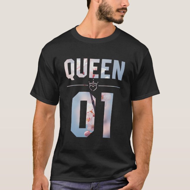 Flower King and Queen 01 T-Shirt (Front)