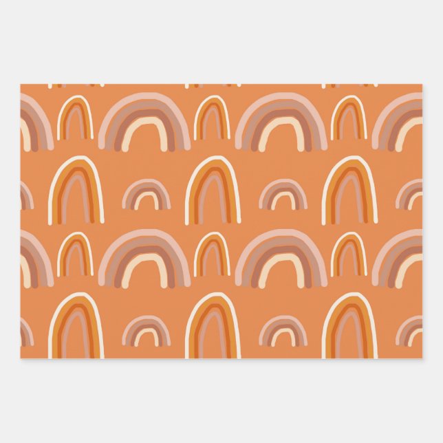 Flower Language Wrapping Paper Sheet (Front)