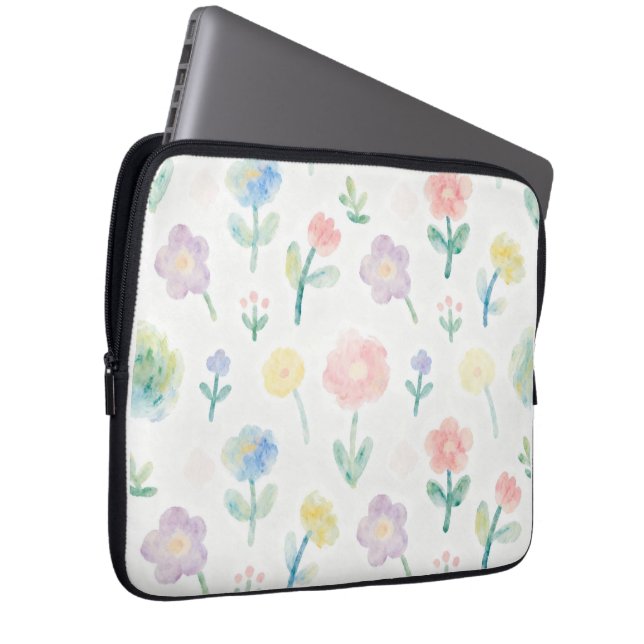 Flower Laptop Sleeve (Front Right)