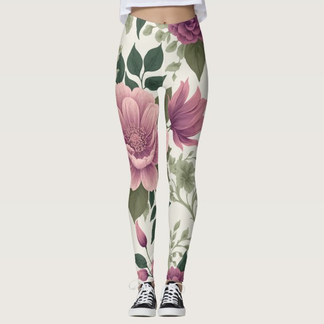 Flower Leggings (Front)