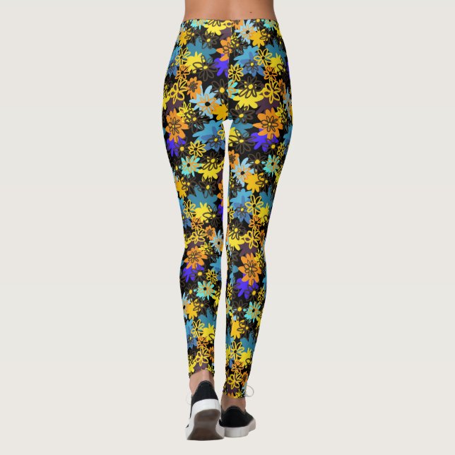 flower leggings (Back)